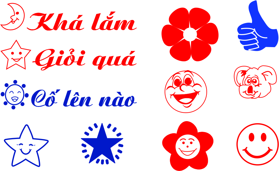 dấu logo tiểu học